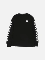 BUNNY HOP L/S TEE-BLK/WHT